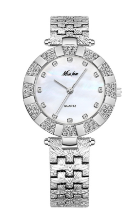 Montre Miss Fox en métal argent pour femmes